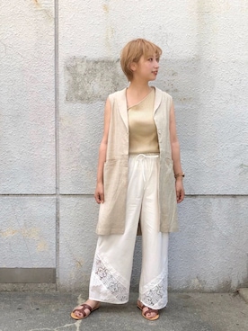 arisa okitaさん(レディース・162cm)の春コーディネート