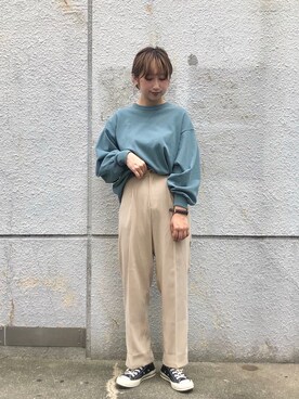 arisa okitaさん(レディース・162cm)の秋コーディネート