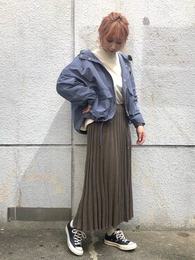 arisa okitaさん（レディース・162cm）の秋コーディネート