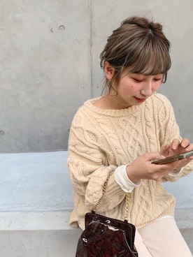 arisa okitaさん（レディース・162cm）の秋コーディネート