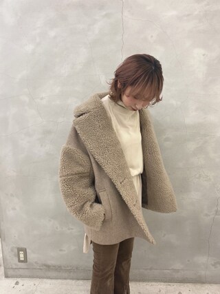 クラネ　BOA COMBINATION COCOON P COAT CLANE（クラネ）の「BOA COMBINATION COCOON P COAT（ピーコート