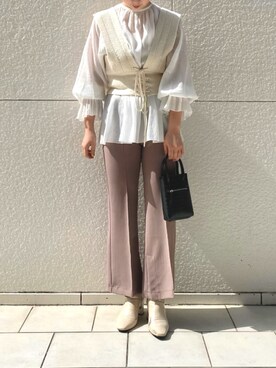 arisa okitaさん(レディース・162cm)の春コーディネート