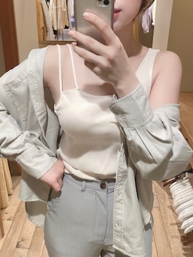 arisa okitaさん（レディース・162cm）の春コーディネート