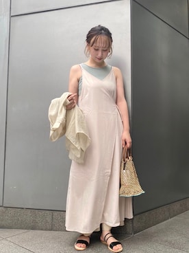 arisa okitaさん（レディース・162cm）の夏コーディネート