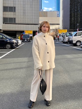 arisa okitaさん（レディース・162cm）の冬コーディネート