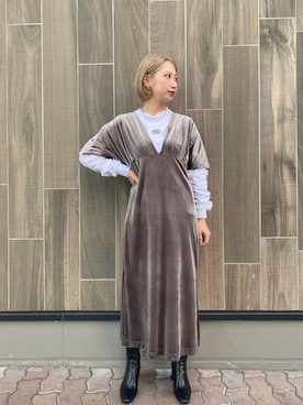 arisa okitaさん(レディース・162cm)の冬コーディネート