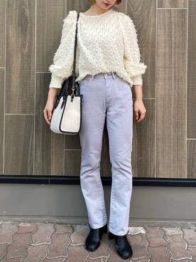 arisa okitaさん（レディース・162cm）の春コーディネート