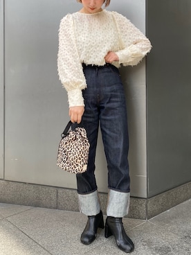 arisa okitaさん（レディース・162cm）の春コーディネート