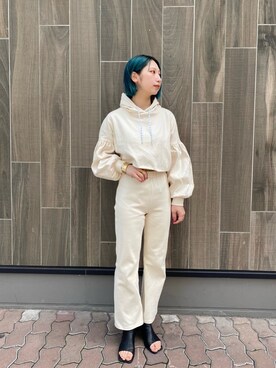 arisa okitaさん（レディース・162cm）の春コーディネート