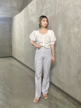 arisa okitaさん（レディース・162cm）の春コーディネート