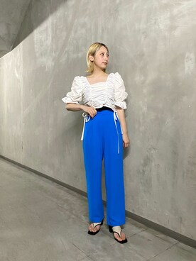 arisa okitaさん(レディース・162cm)の夏コーディネート