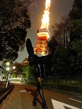 「GYDA（ジェイダ）のアイテム（MA-1）」を使った、Aさん（レディース・163cm）の夏コーディネート