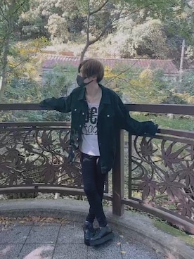 「RE730（アールイーセブンサーティー）のアイテム」を使った、yuki☑️  さん（メンズ・174cm）の秋コーディネート