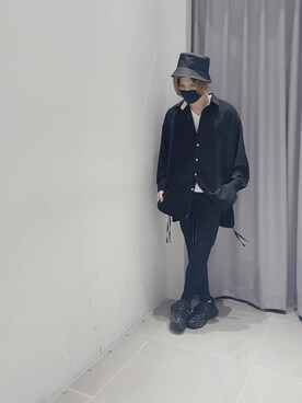 「TORNADO MART（トルネードマート）のアイテム（帽子）」を使った、yuki☑️  さん（メンズ・174cm）の春コーディネート