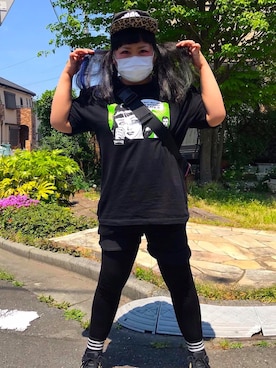 「MAGICAL MOSH MISFITS（マジカルモッシュミスフィッツ）のアイテム」を使った、xoOLorraineOoxさん（レディース・155cm）の春コーディネート
