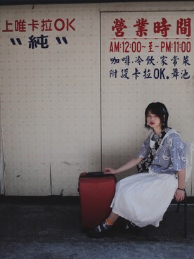 「pattern」｜「アイテム（その他）」を使った、椰さん（レディース・160cm）の夏コーディネート