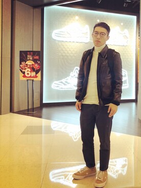 Dyeさん（メンズ・170cm）の秋コーディネート