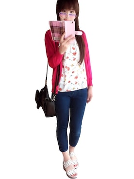 「tehen（テーン）のアイテム」を使った、えりり🌷骨格ウェーブ/イエベ秋さん（レディース・162cm）の夏コーディネート