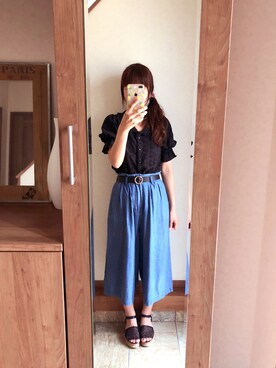 えりり🌷骨格ウェーブ/イエベ秋さん(レディース・162cm)の夏コーディネート