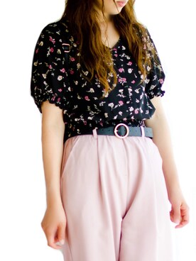 えりり🌷骨格ウェーブ/イエベ秋さん（レディース・162cm）の夏コーディネート