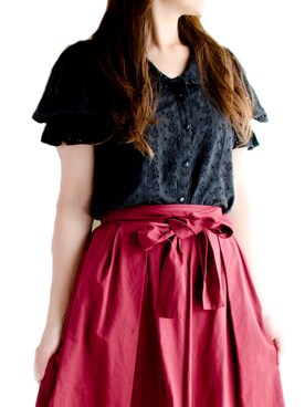 えりり🌷骨格ウェーブ/イエベ秋さん(レディース・162cm)の秋コーディネート