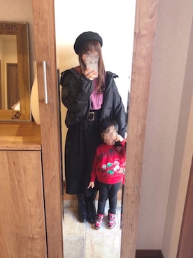 えりり🌷骨格ウェーブ/イエベ秋さん（レディース・163cm）の冬コーディネート