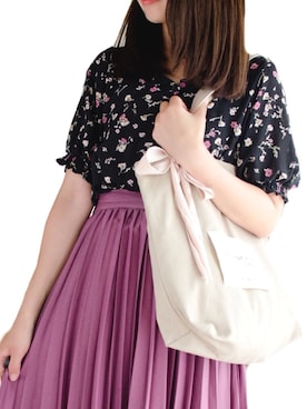 えりり🌷骨格ウェーブ/イエベ秋さん（レディース・163cm）の夏コーディネート