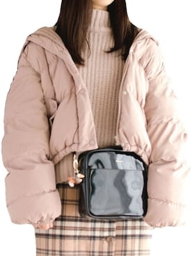 えりり🌷骨格ウェーブ/イエベ秋さん（レディース・163cm）の冬コーディネート