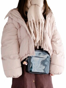 えりり🌷骨格ウェーブ/イエベ秋さん（レディース・163cm）の冬コーディネート