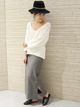 mikiさん（レディース・163cm）の冬コーディネート