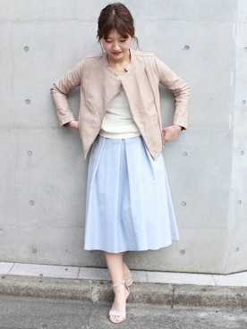 mikiさん（レディース・163cm）の冬コーディネート