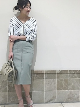 mikiさん（レディース・163cm）の夏コーディネート