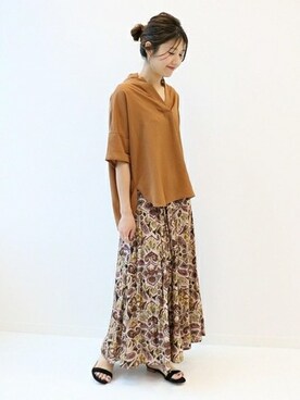 mikiさん（レディース・163cm）の夏コーディネート