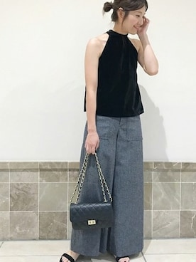 「ウールパンツ」｜mikiさん（レディース・163cm）の秋コーディネート