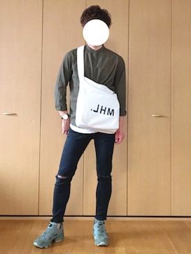 ざっきーさん（メンズ・178cm）の春コーディネート