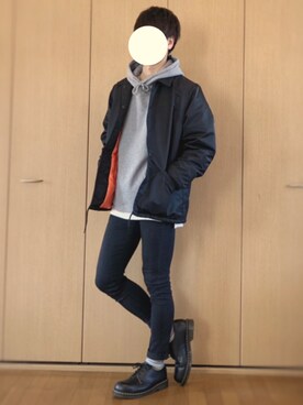 ざっきーさん(メンズ・178cm)の冬コーディネート