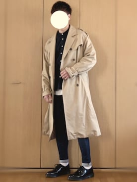 ざっきーさん（メンズ・178cm）の冬コーディネート