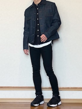 ざっきーさん（メンズ・178cm）の春コーディネート