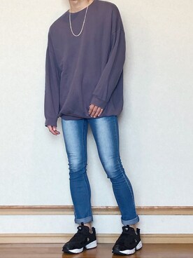 ざっきーさん（メンズ・178cm）の春コーディネート