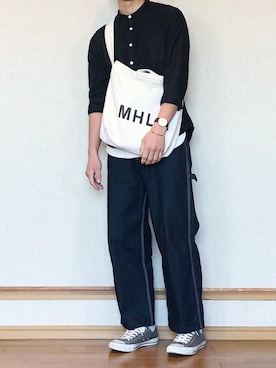 ざっきーさん（メンズ・178cm）の春コーディネート