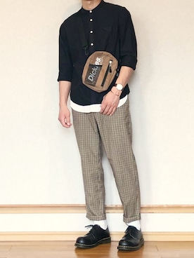 ざっきーさん（メンズ・178cm）の春コーディネート