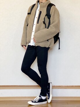 「やっぱりストリートが好き」｜「アイテム（ブルゾン）」を使った、ざっきーさん（メンズ・178cm）の秋コーディネート