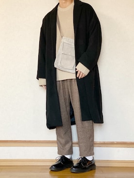 ざっきーさん（メンズ・178cm）の冬コーディネート