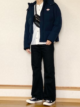 ざっきーさん（メンズ・178cm）の冬コーディネート