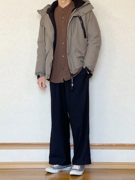 ざっきーさん（メンズ・178cm）の冬コーディネート