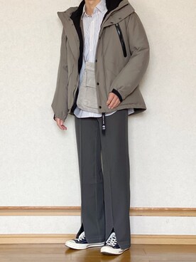 ざっきーさん（メンズ・178cm）の冬コーディネート