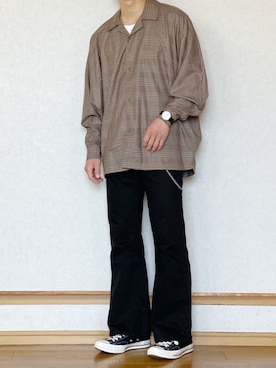 ざっきーさん（メンズ・178cm）の春コーディネート