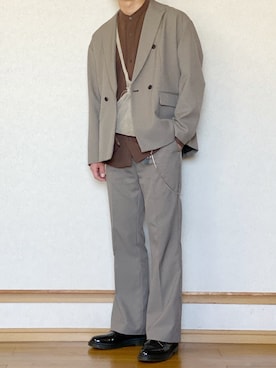 ざっきーさん（メンズ・178cm）の春コーディネート