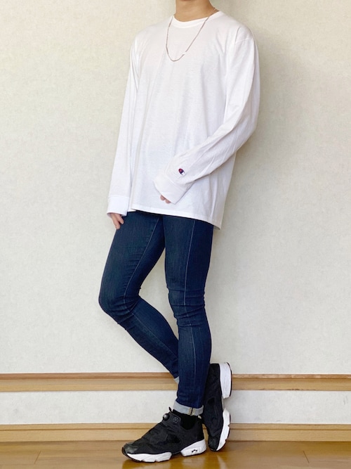 ざっきー Championのtシャツ カットソーを使ったコーディネート Wear ざっきー Championのtシャツ カットソーを使ったコーディネート Wear