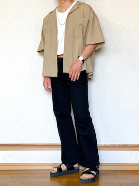 ざっきーさん（メンズ・178cm）の春コーディネート